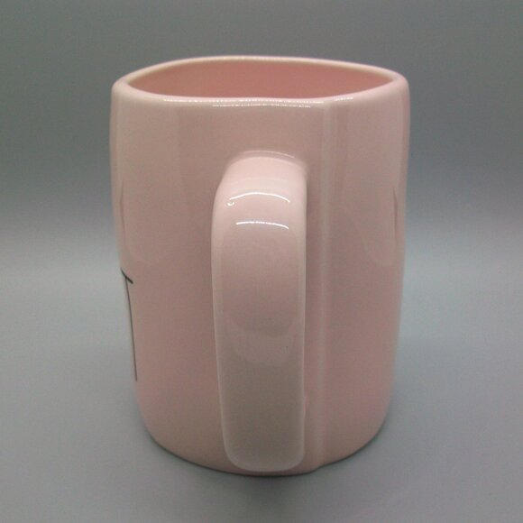 Rae Dunn Pink HOP TO IT Mug Artesian Collection - Picture 2 of 6